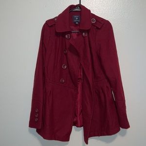 Forever 21 Maroon Coat